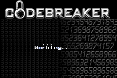 Codebreaker screenshot 2 for GameBoy Advance